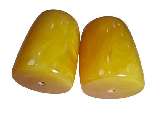 Bakelite faturan bead - bakelite, 2