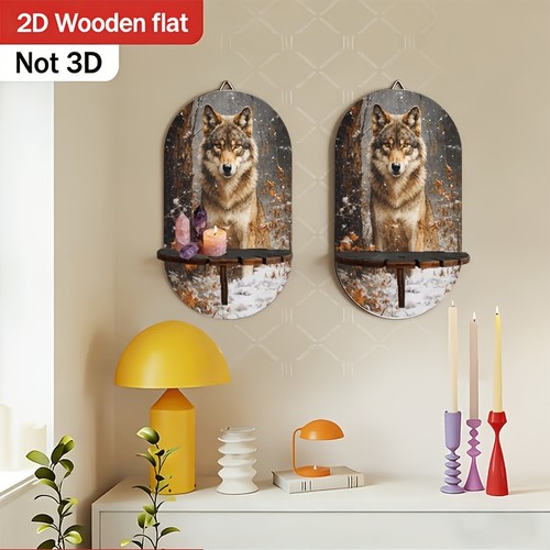Bohemian wolf shadow art - wolf,