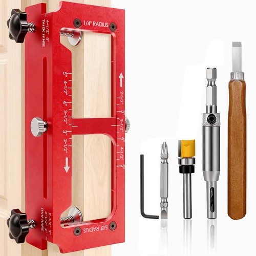 Adjustable antislip door hinge - adjustable,