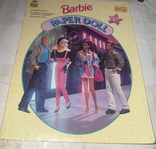 Vintage barbie paper doll book - vintage,