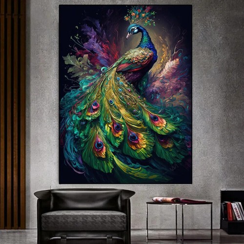 Beautiful peacock canvas - beautiful,