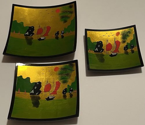 Vietnamese lacquer serving - vietnamese,