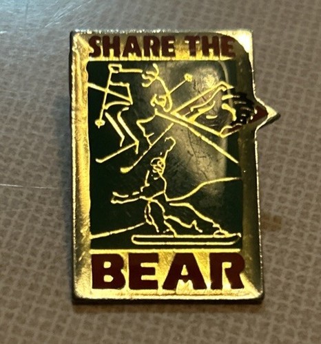 Vtg big bear lake - big, pin
