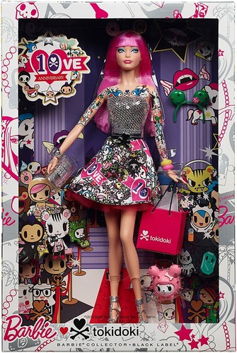 Mattel 2015 barbie tokidoki - mattel,