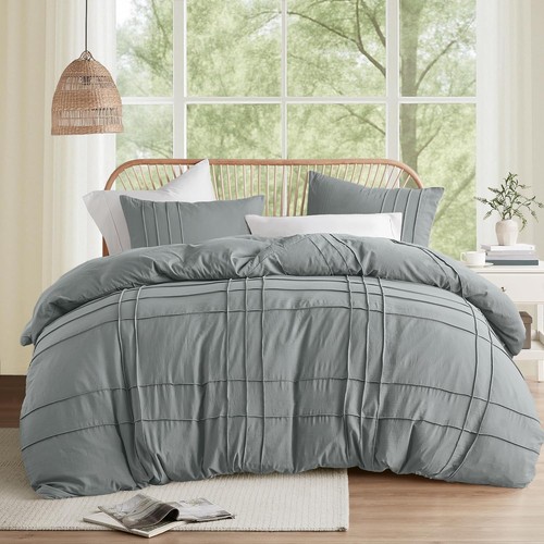 Blue grey king size duvet - size,