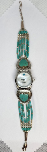Sterling silver turquoise - silver,