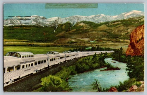 Postcard california zephyr - -,