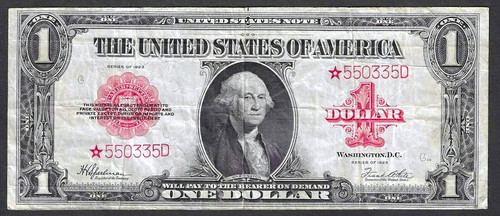 1923 red seal legal - $1,