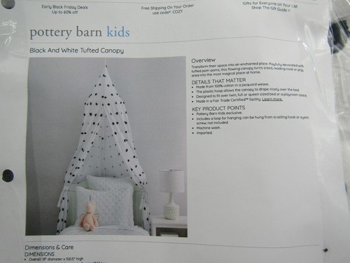 Pottery barn kids black and - kids,
