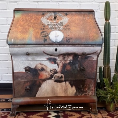 Vintage hand painted - ,