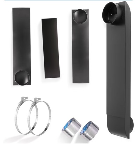 Dryer vent periscope kit - vent,