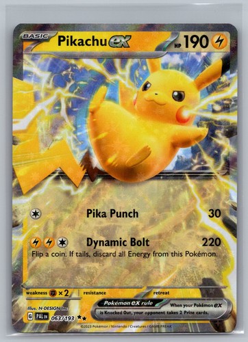 Pikachu 063 193 - ex, 063/193