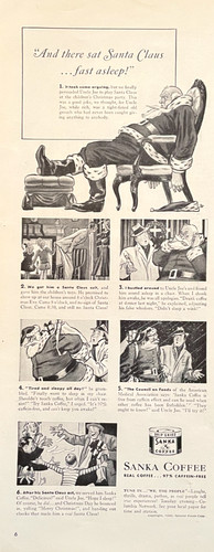 1940 sanka coffee christmas - 1940,