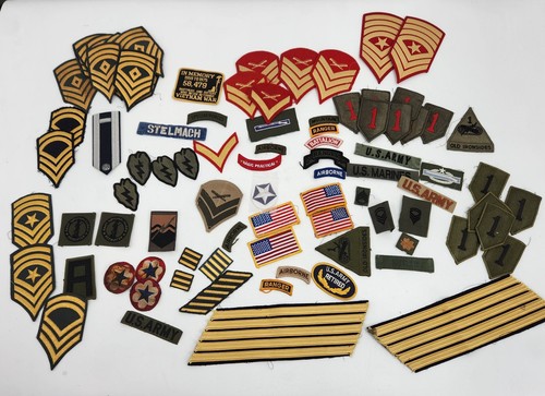 Lot military patches - military,