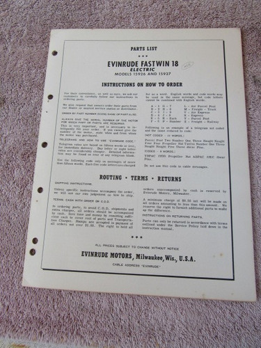 Evinrude antique outboard