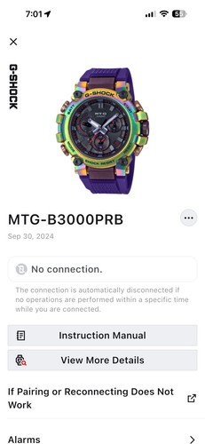Casio shock mtg - g-shock, mtg-b3000prb