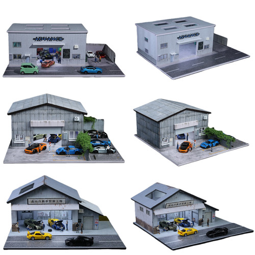 Diorama diecast car - diorama, 1/64