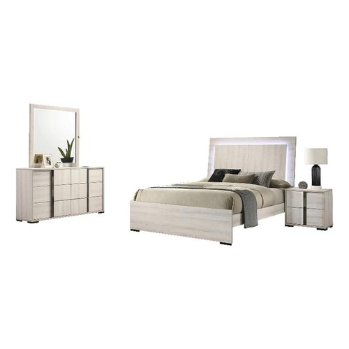 Hyao 4pc queen bedroom - 4pc, w