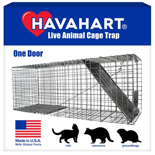 Large door live animal trap - 1-door,