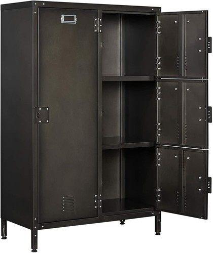 Metal storage cabinet retro - metal,