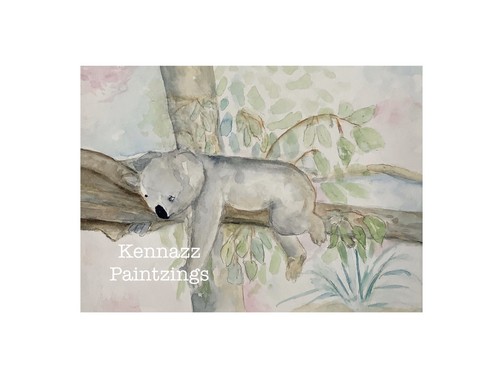 Painting watercolour original - watercolour,