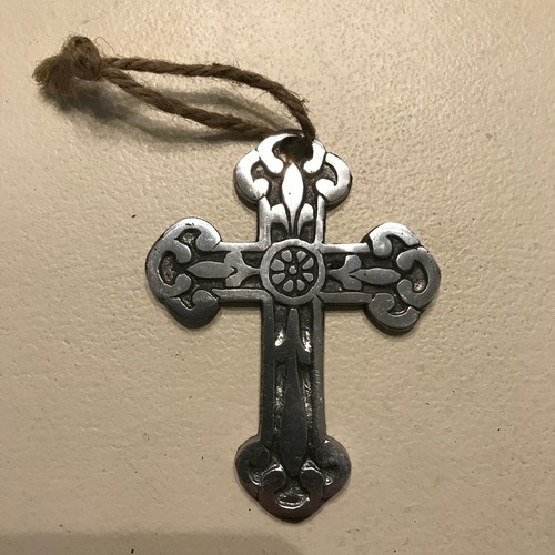 Metal wall cross - metal,