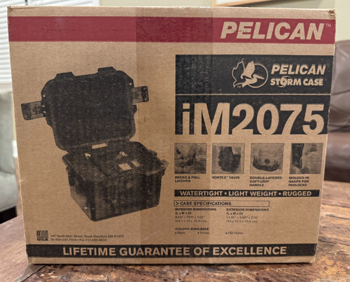 New pelican storm im2075 case - new,