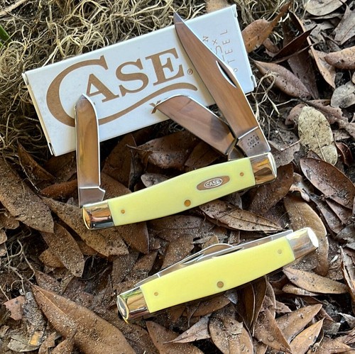 Case large stockman yellow - case,