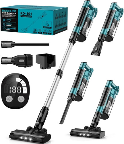 Cordless stick vacuum cleaner - vacuum,