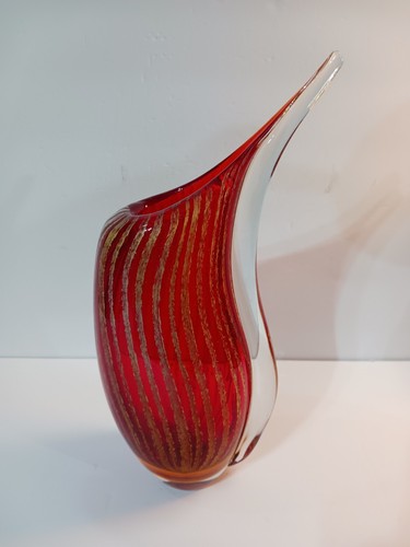Sunset hand blown art glass - sunset,