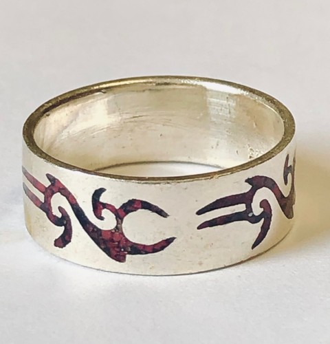 Vintage inlay elk antler - vintage,