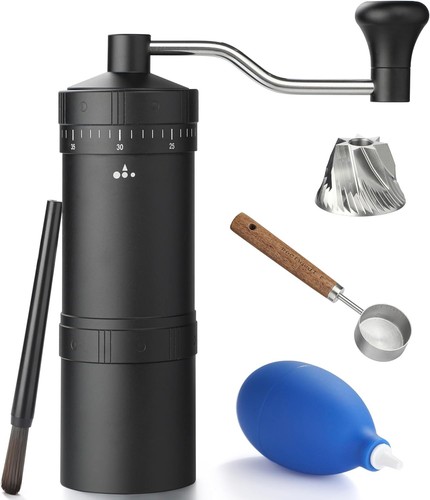 Manual coffee grinder with - coffee, 7
