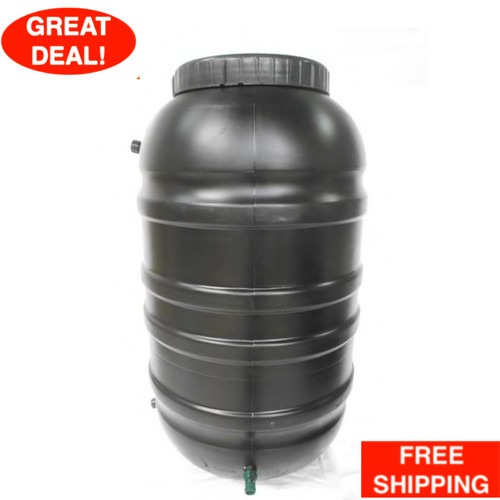 Rain barrel gallon water - barrel, 55