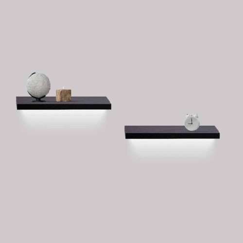 Modern black wall mounted - black, wall-mounted