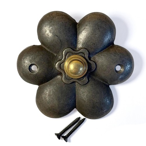 Victorian cast iron - iron, flower