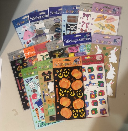 Stickopotamus binder stickers - stickopotamus,