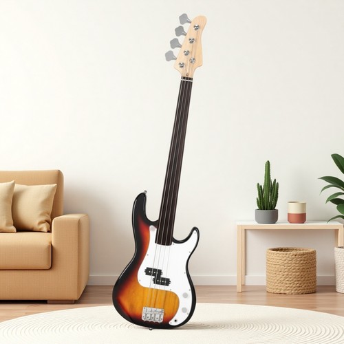 String style fretless - 4-string, p-style