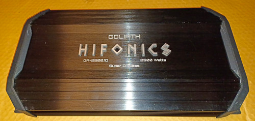 Hifonics goliath 2500 1d - hifonics,