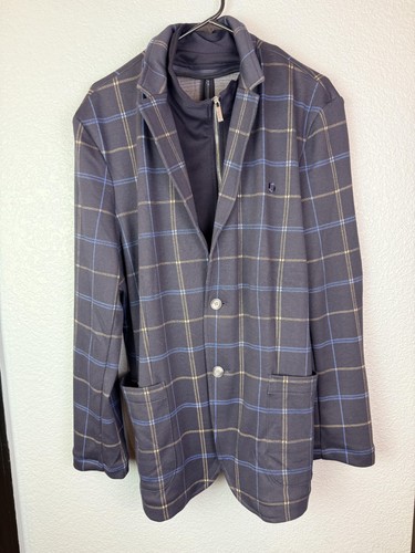 Chase bank plaid sport coat - bank,