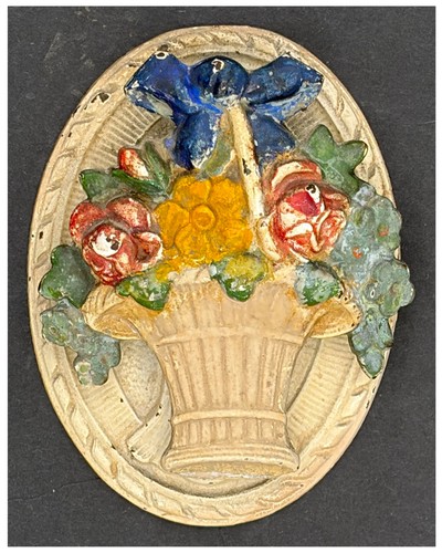 Antique cast iron - floral, door