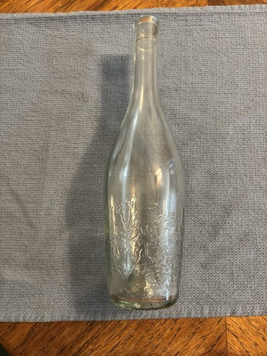 Vintage clear glass - vintage, vase