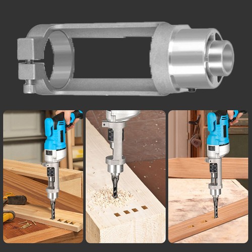 Square hole drill - square, adapter
