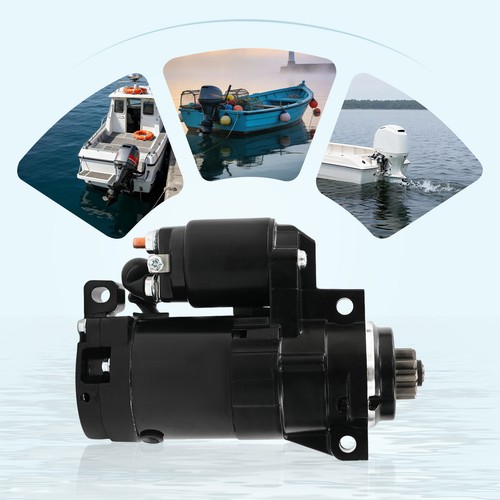 Marine outboard starter motor - marine,