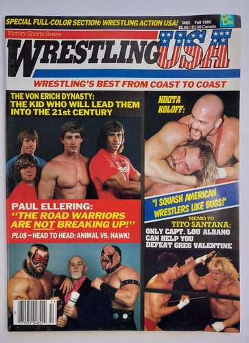 Wrestling usa fall 1985 - usa,