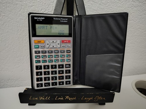 Vintage sharp 738 business - vintage, el-738