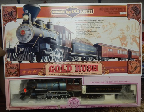 Bachmann gold rush train - rush, set