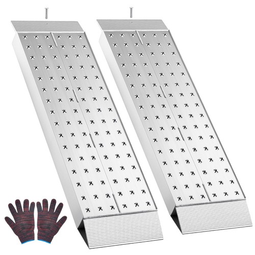 Aluminum trailer ramps - aluminum,