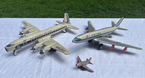 Lot vintage friction tin - lot,
