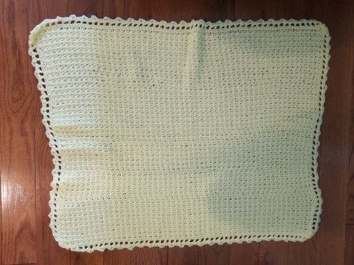 Hand knit crochet - hand, baby
