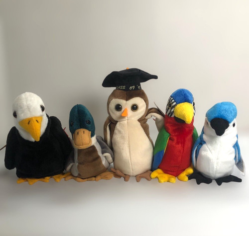 Birds beanie babies w - beanie, w/